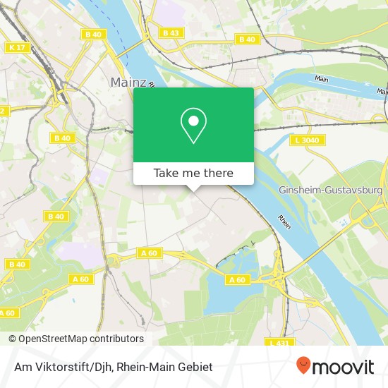 Am Viktorstift/Djh map