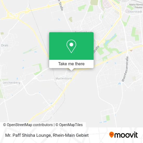 Карта Mr. Paff Shisha Lounge