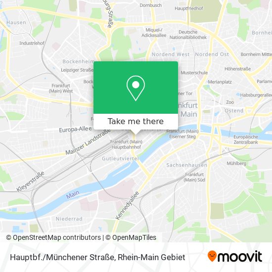 Hauptbf./Münchener Straße map