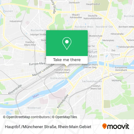 Карта Hauptbf./Münchener Straße