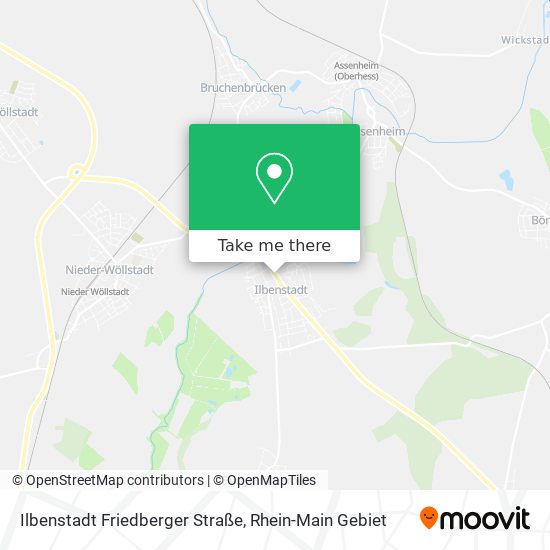 Ilbenstadt Friedberger Straße map