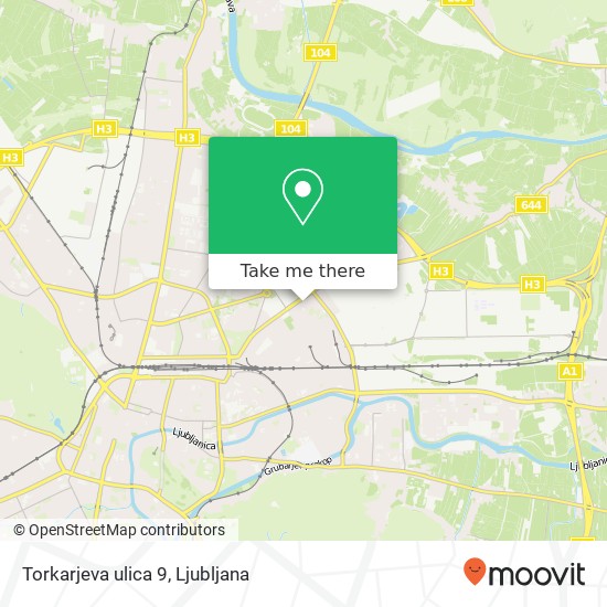 Torkarjeva ulica 9 map