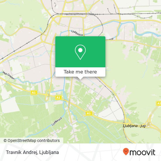 Travnik Andrej map