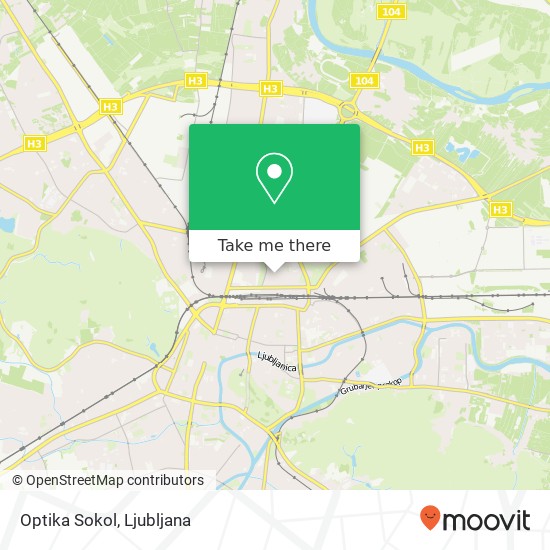 Optika Sokol map