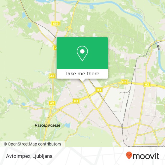 Avtoimpex map