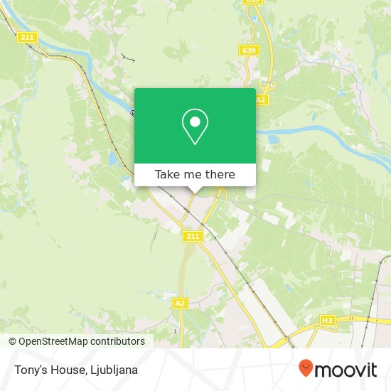 Tony's House map