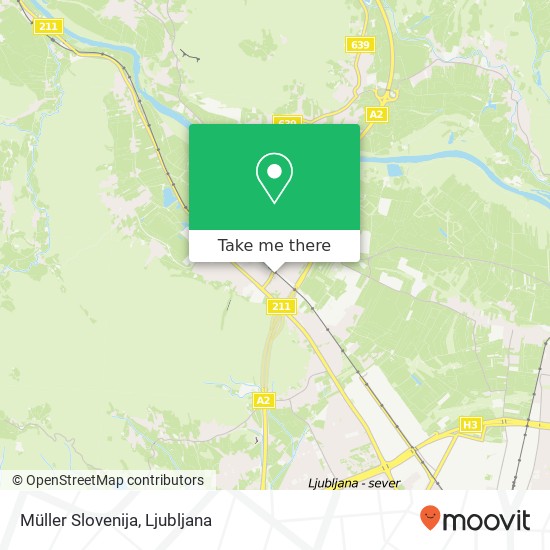 Müller Slovenija map