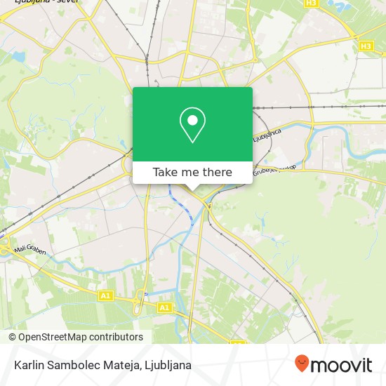 Karlin Sambolec Mateja map