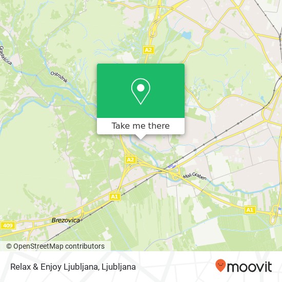 Relax & Enjoy Ljubljana map