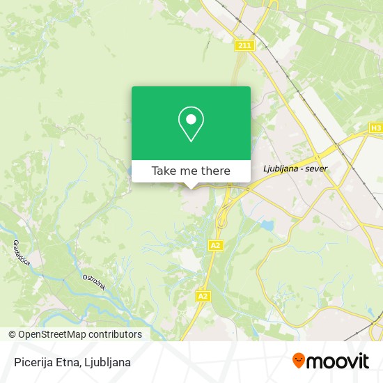 Picerija Etna map