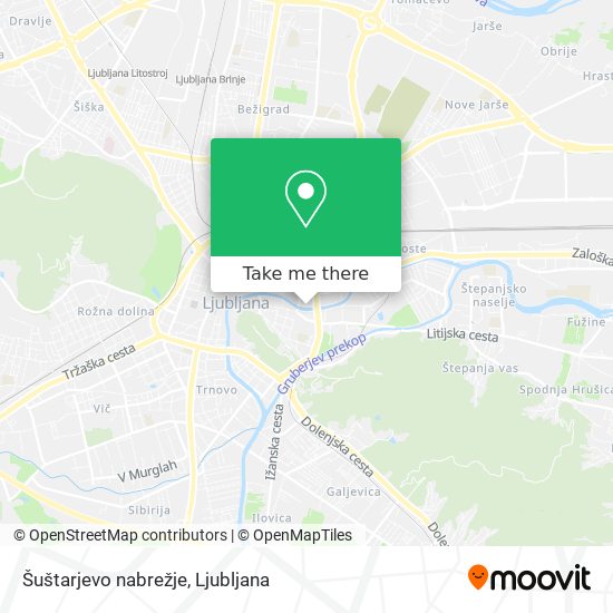 Šuštarjevo nabrežje map