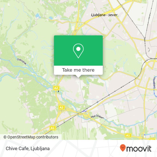 Chive Cafe map
