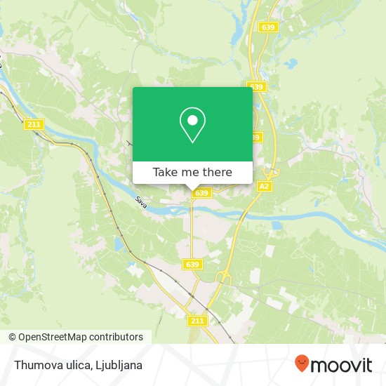 Thumova ulica map
