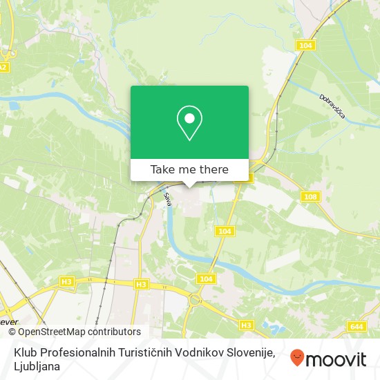 Klub Profesionalnih Turističnih Vodnikov Slovenije map