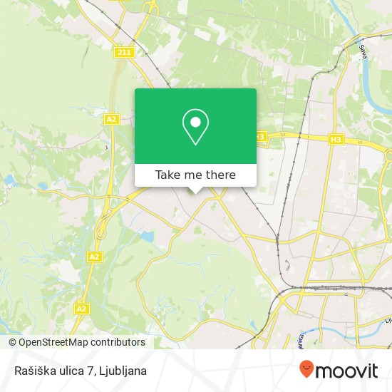 Rašiška ulica 7 map