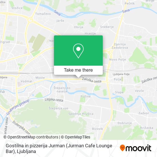 Gostilna in pizzerija Jurman (Jurman Cafe Lounge Bar) map