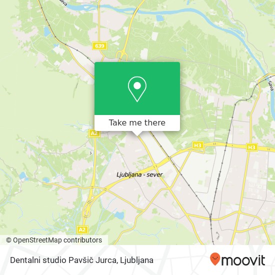 Dentalni studio Pavšič Jurca map