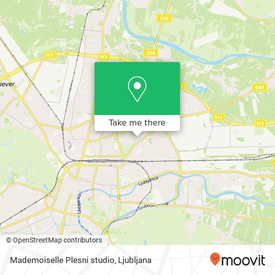 Mademoiselle Plesni studio map