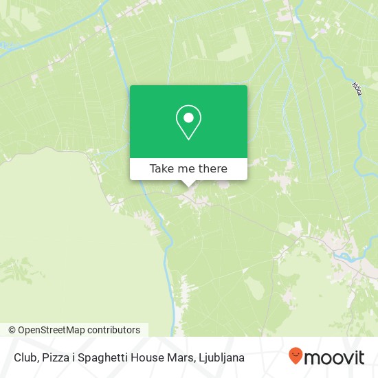 Club, Pizza i Spaghetti House Mars map