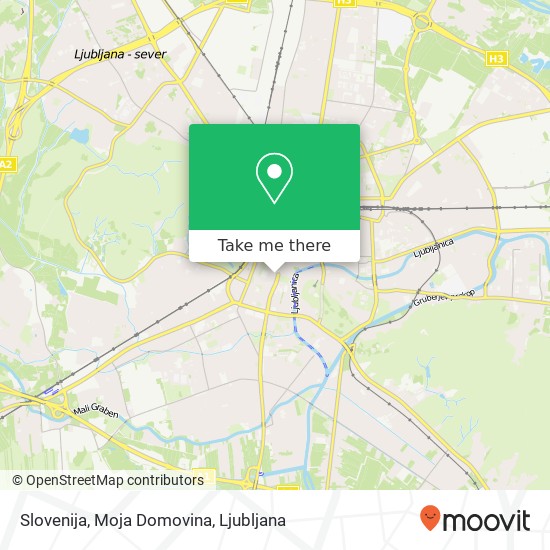 Slovenija, Moja Domovina map