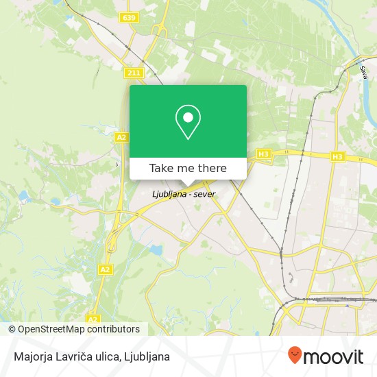 Majorja Lavriča ulica map