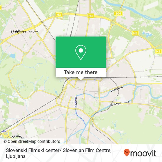 Slovenski Filmski center/ Slovenian Film Centre map