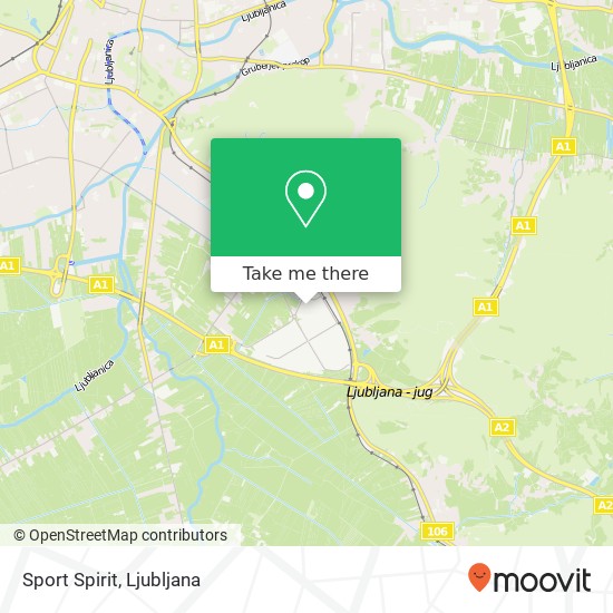 Sport Spirit map