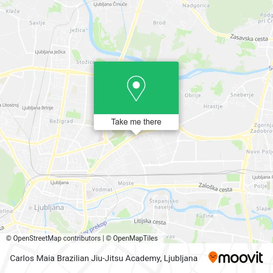 Carlos Maia Brazilian Jiu-Jitsu Academy map