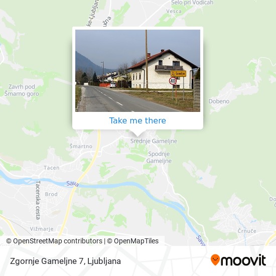 Zgornje Gameljne 7 map