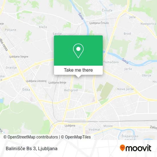 Balinišče Bs 3 map