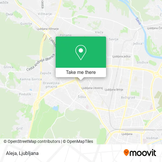 Aleja map