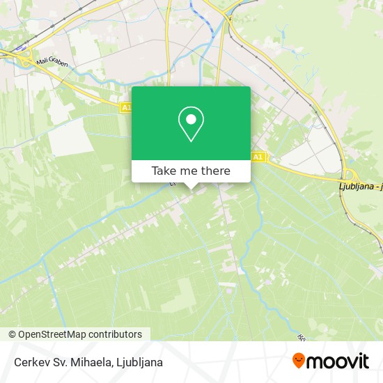 Cerkev Sv. Mihaela map