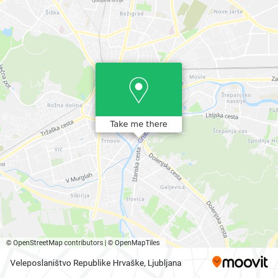 Veleposlaništvo Republike Hrvaške map