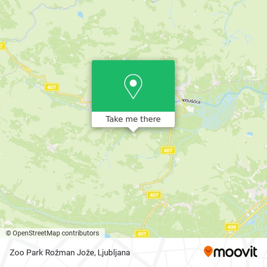 Zoo Park Rožman Jože map
