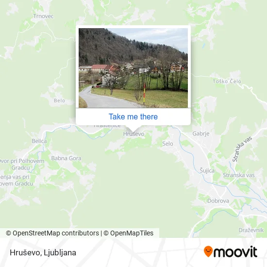 Hruševo map