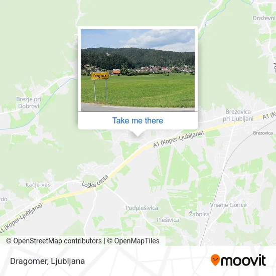 Dragomer map