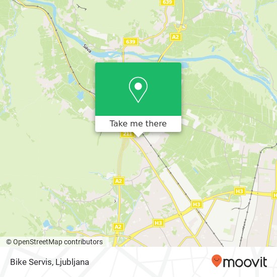 Bike Servis map