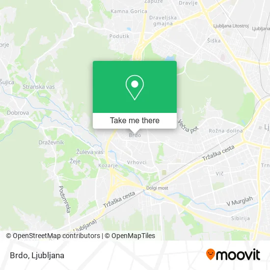 Brdo map