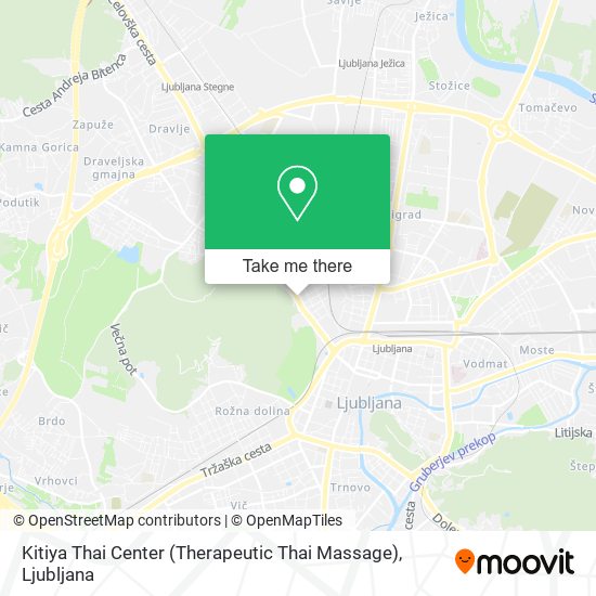 Kitiya Thai Center (Therapeutic Thai Massage) map