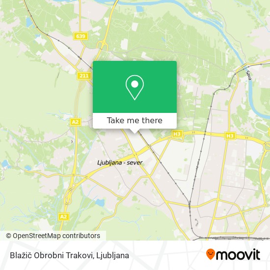 Blažič Obrobni Trakovi map