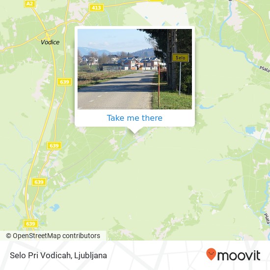 Selo Pri Vodicah map