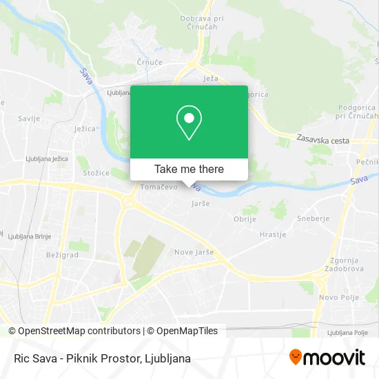 Ric Sava - Piknik Prostor map