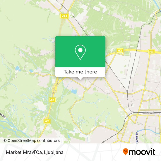 Market Mravl'Ca map