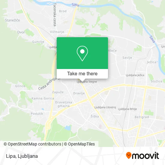 Lipa map