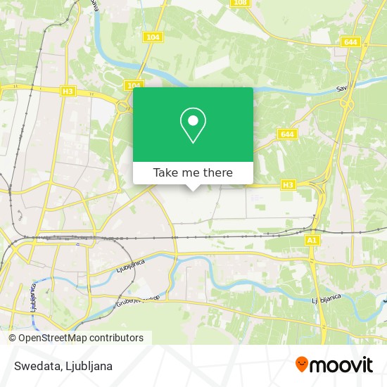 Swedata map