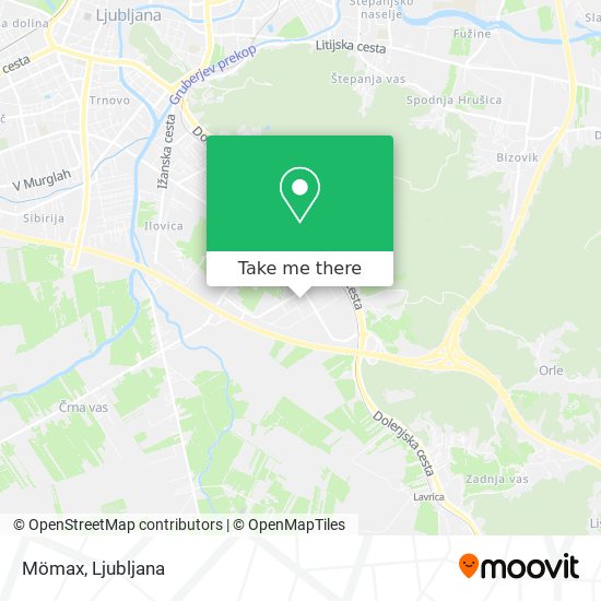Mömax map