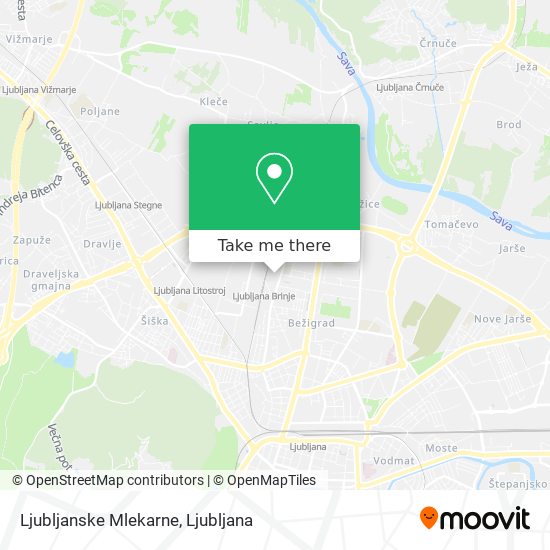Ljubljanske Mlekarne map