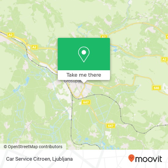 Car Service Citroen map