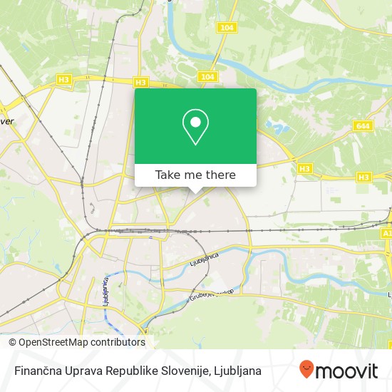 Finančna Uprava Republike Slovenije map