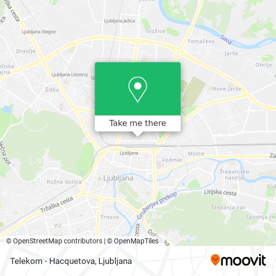 Telekom - Hacquetova map
